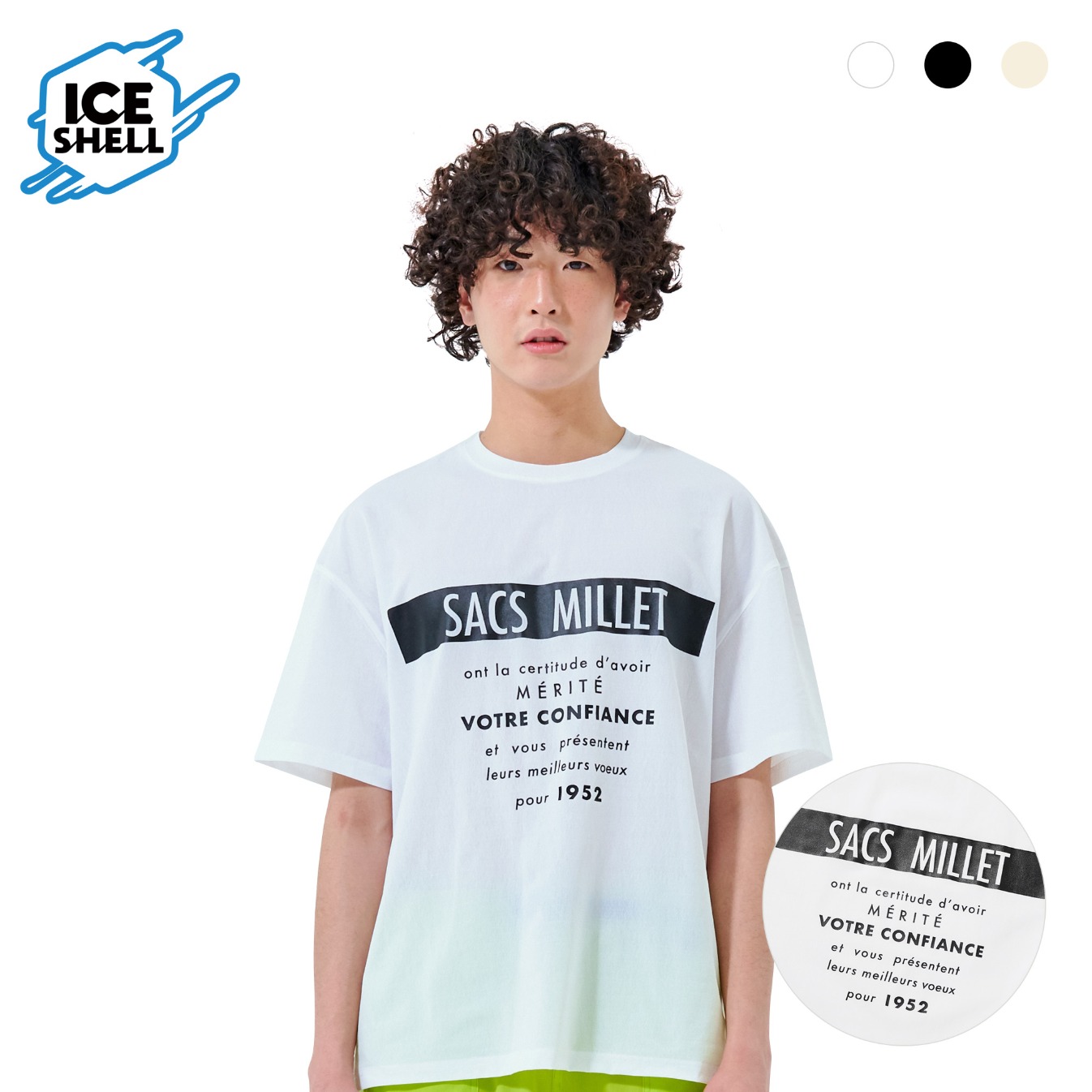 SACS MILLET ICE SHELL T-SHIRTS